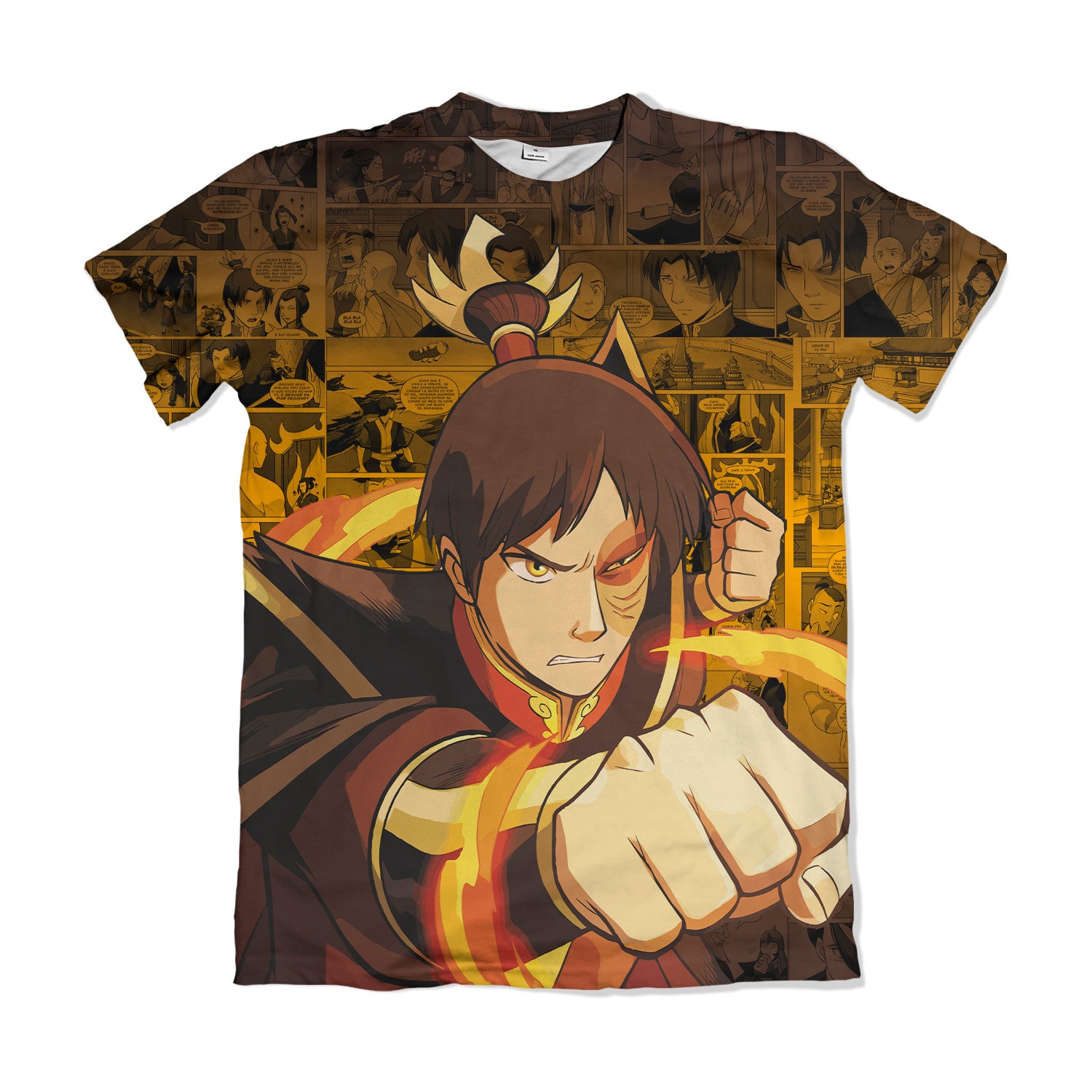 Camiseta Avatar Zuko Exclusiva – Dry-Fit Premium Unissex | Swit Store