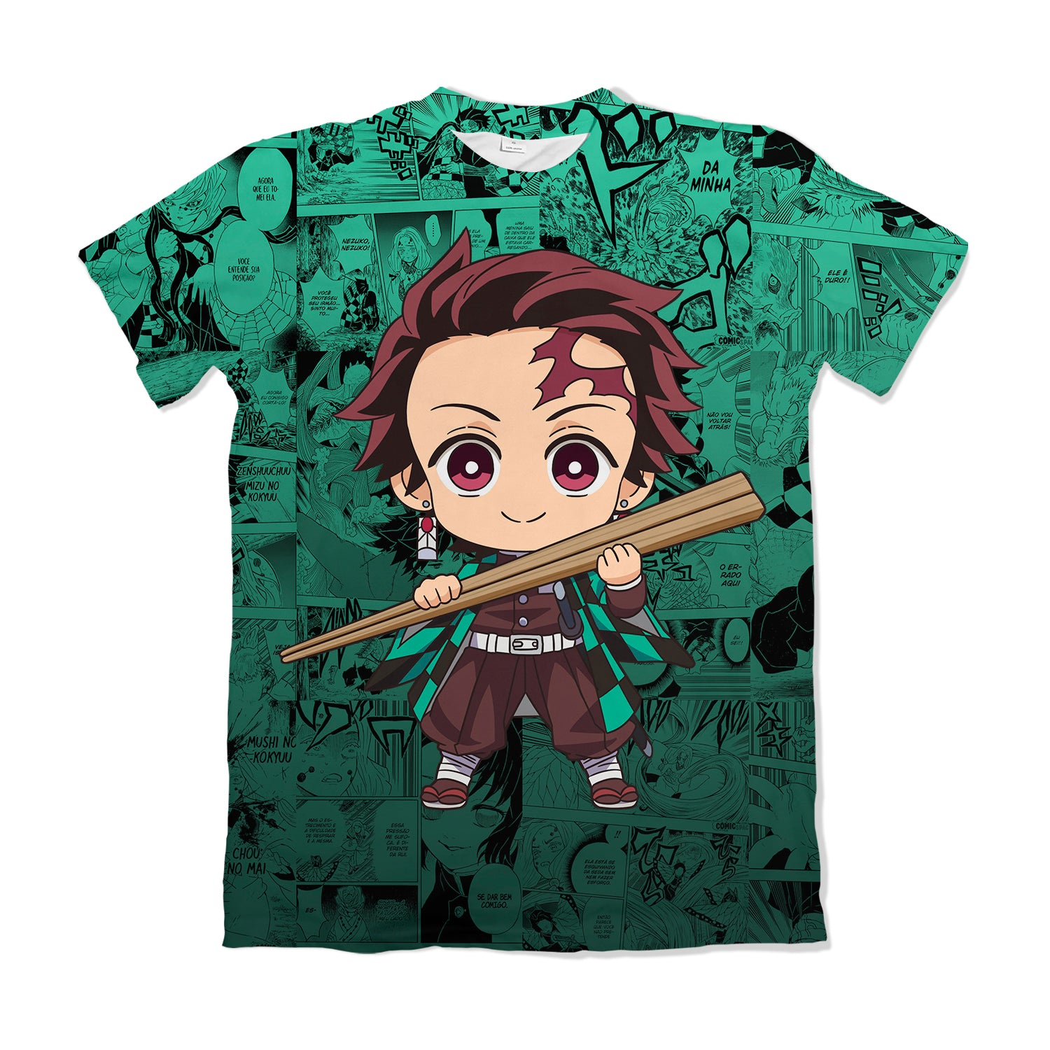Camiseta Kimetsu No Yaiba Tanjiro – Dry-Fit Premium Unissex | Swit Store