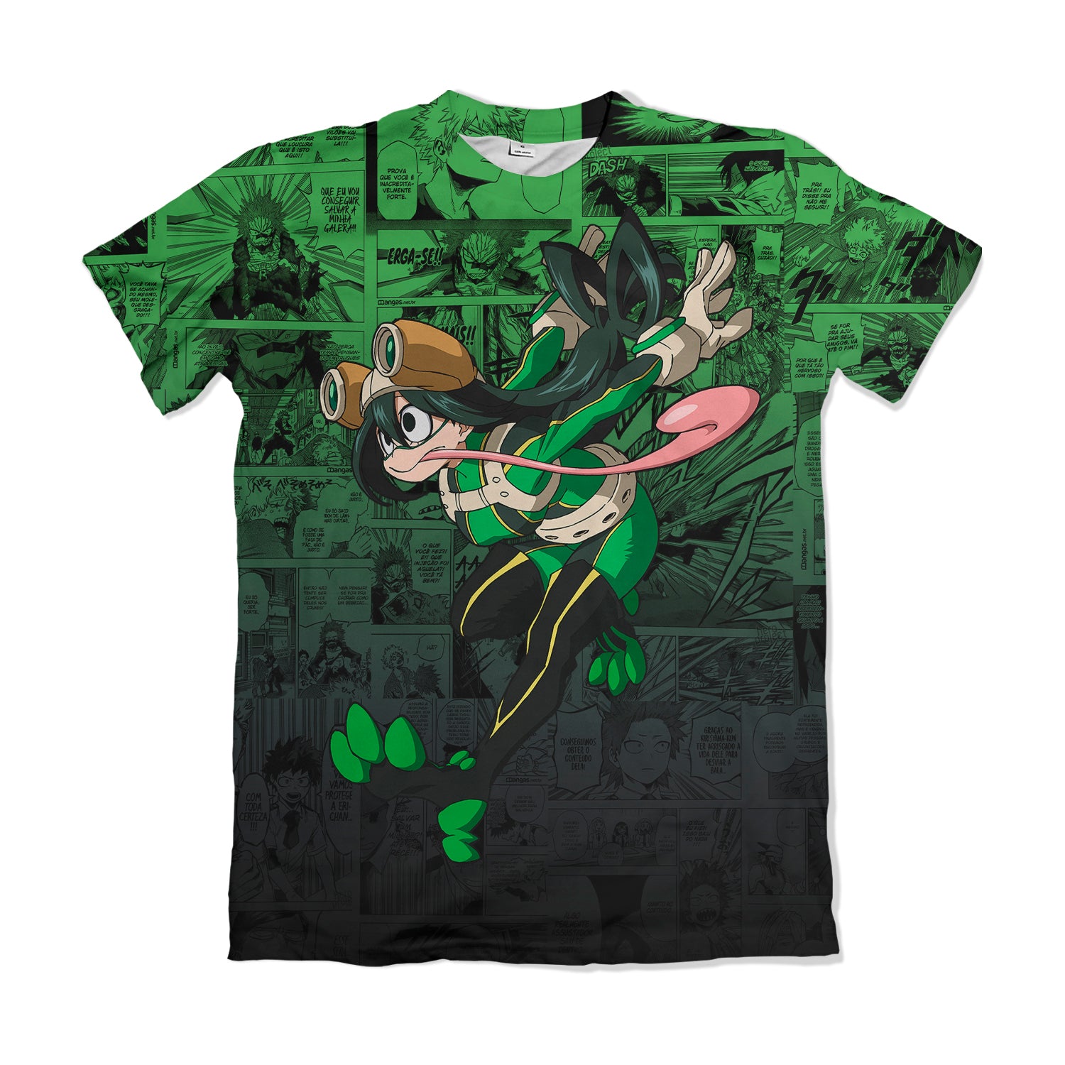 Camisa Boku no Hero - Tsuyu Mangá 1