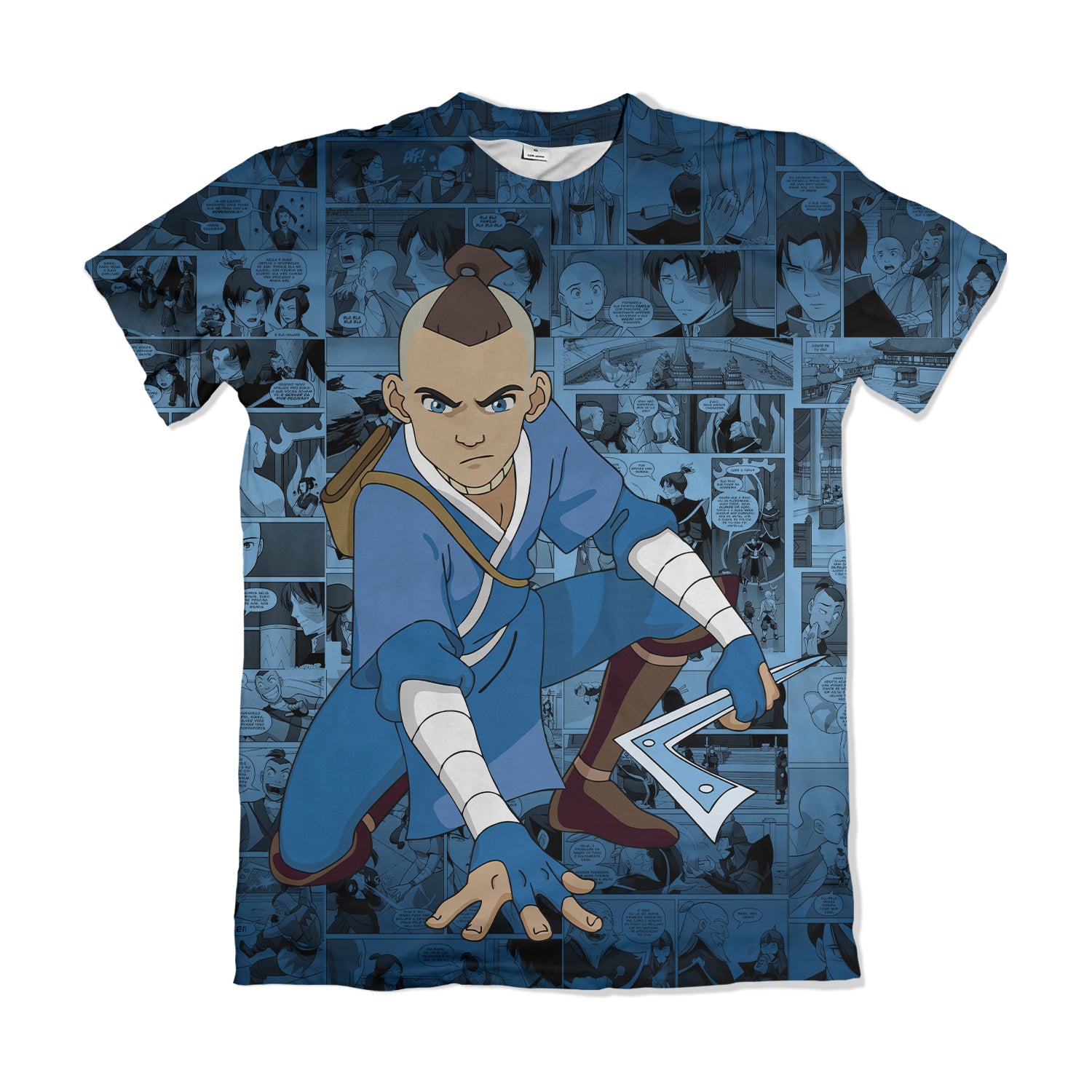 Camiseta Avatar Sokka Exclusiva – Dry-Fit Premium Unissex | Swit Store
