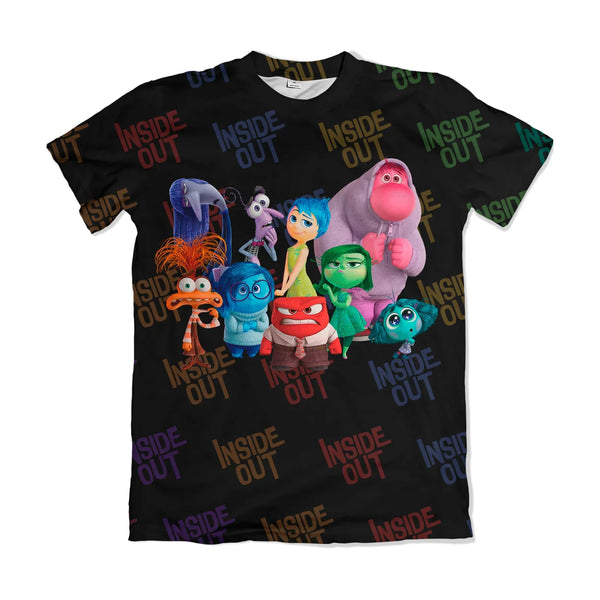 Camiseta Divertidamente TODOS OS Personagens Dry-Fit Premium Unissex