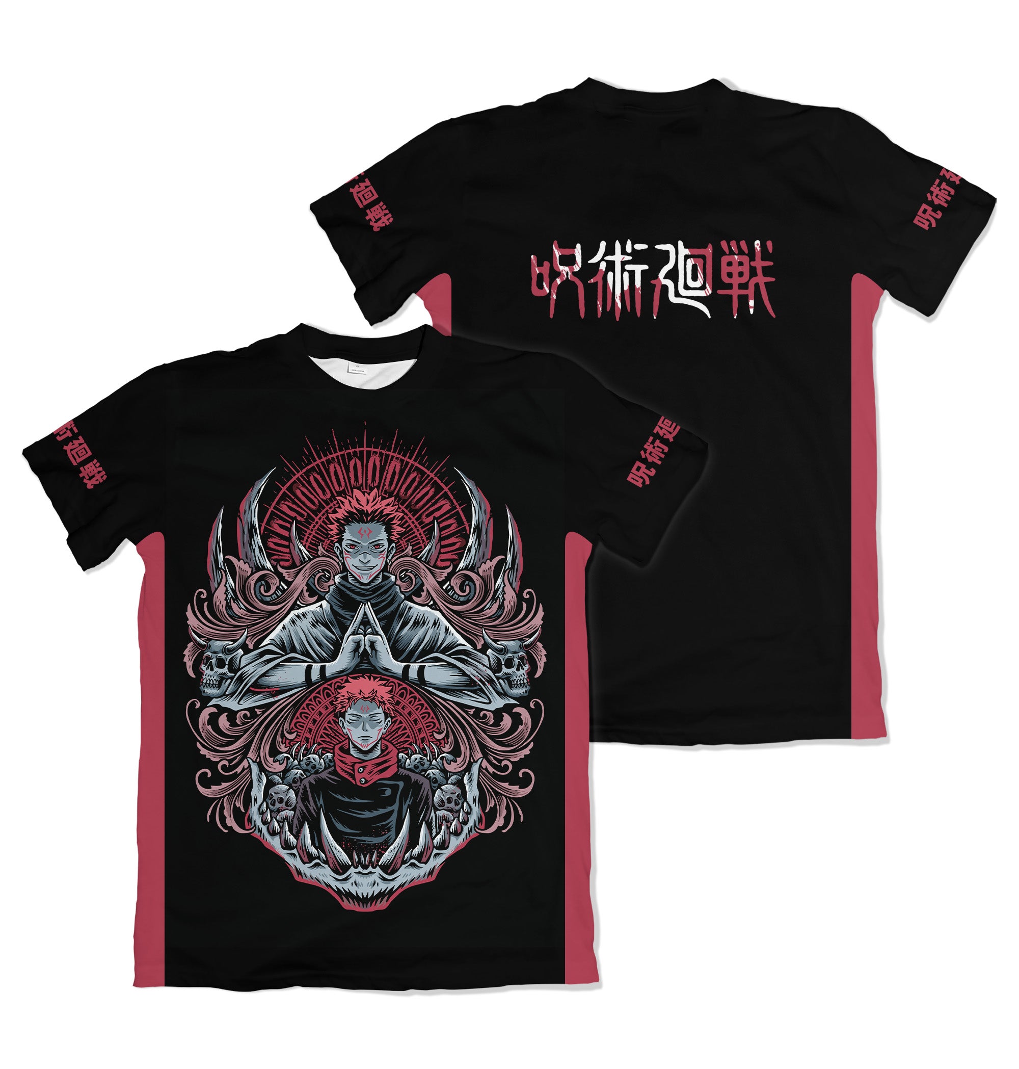 Camiseta Jujutsu Kaizen Sukuna E Itadori – Dry-Fit Premium Unissex | Swit Store