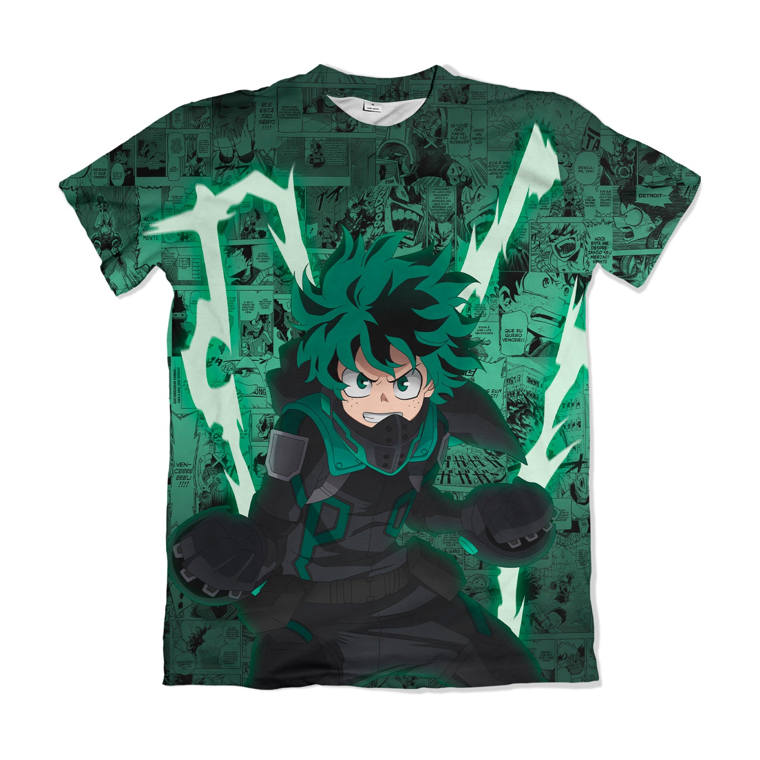 Camiseta Boku No Hero Deku – Dry-Fit Premium Unissex | Swit Store
