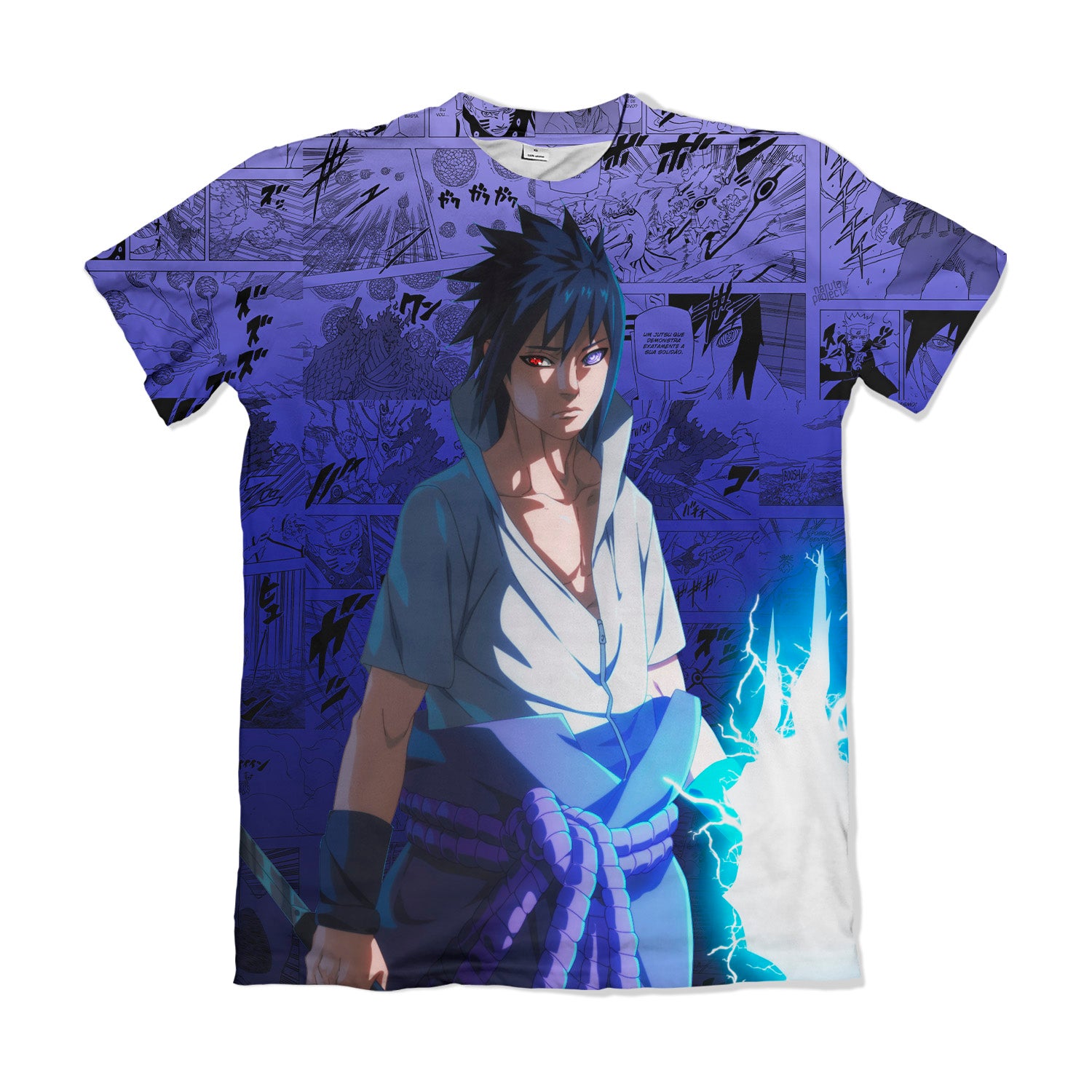 Camiseta Naruto Sasuke – Dry-Fit Premium Unissex | Swit Store