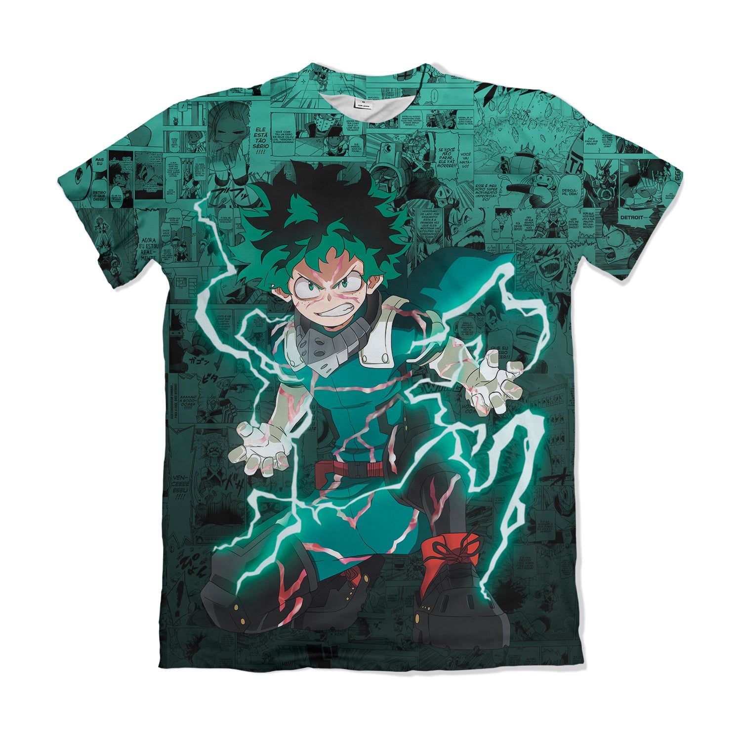 Camiseta Boku No Hero Deku – Dry-Fit Premium Unissex | Swit Store