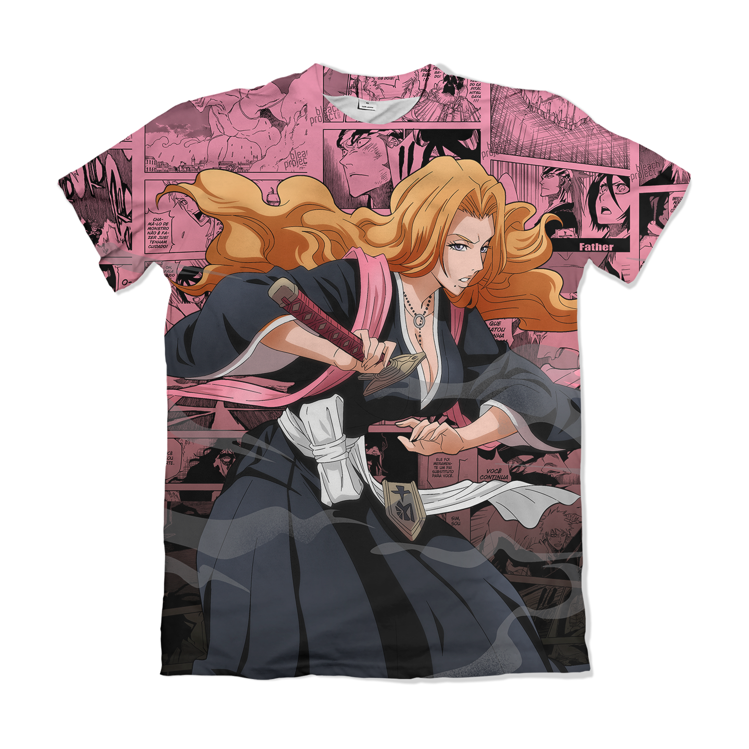 Camiseta Bleach Matsumoto Rangiku – Dry-Fit Premium Unissex | Swit Store