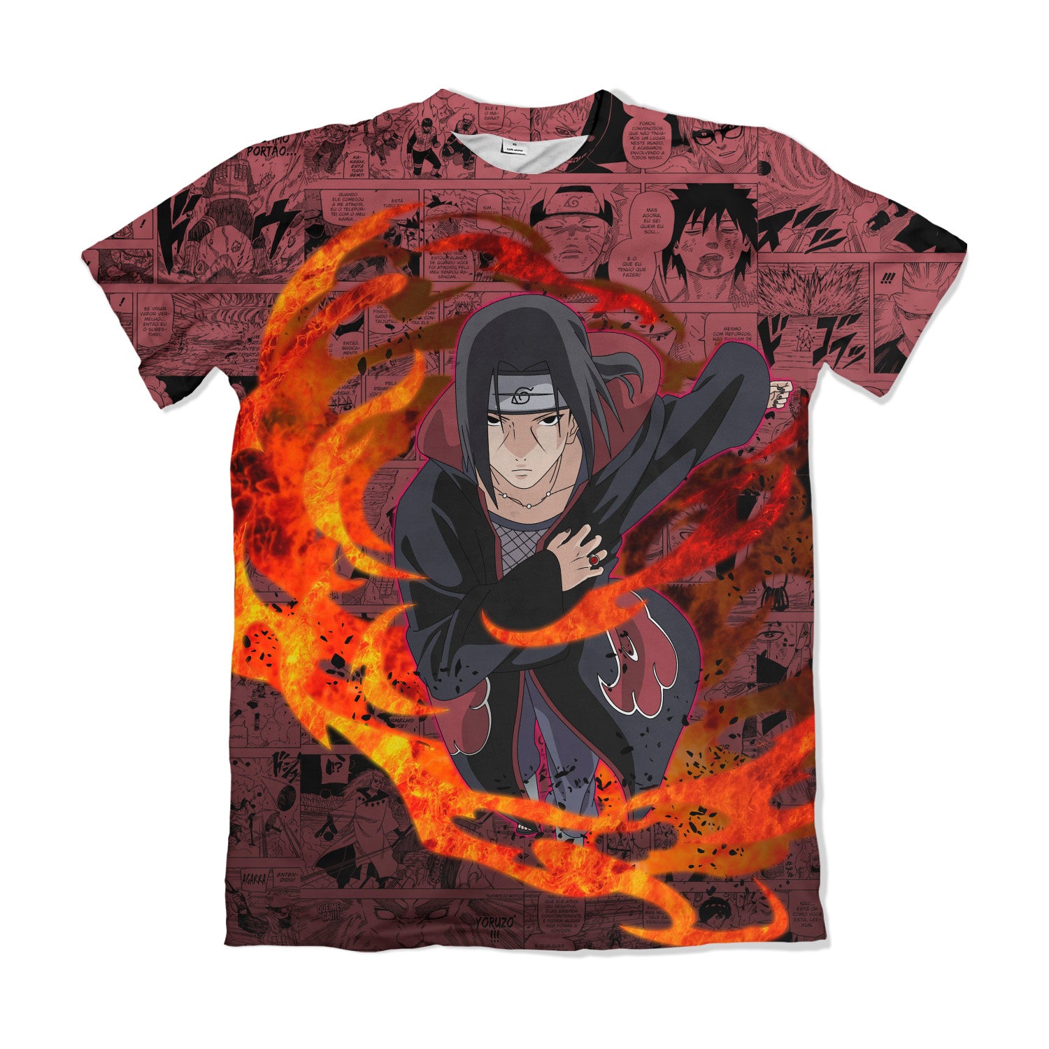 Camiseta Naruto Itachi – Dry-Fit Premium Unissex | Swit Store