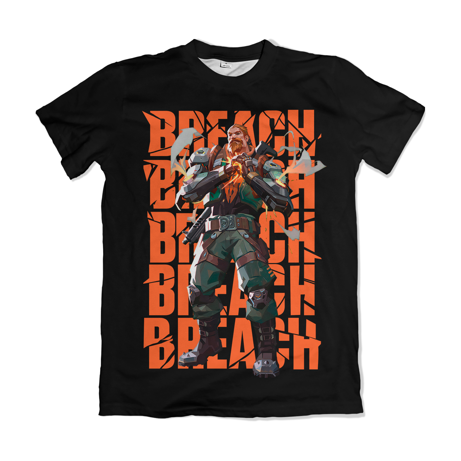 Camiseta Valorant Breach – Dry-Fit Premium Unissex | Swit Store