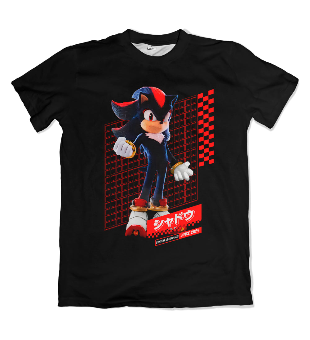 Camiseta Sonic O Filme Shadow Padronizado Frente – Dry-Fit Premium Unissex | Swit Store