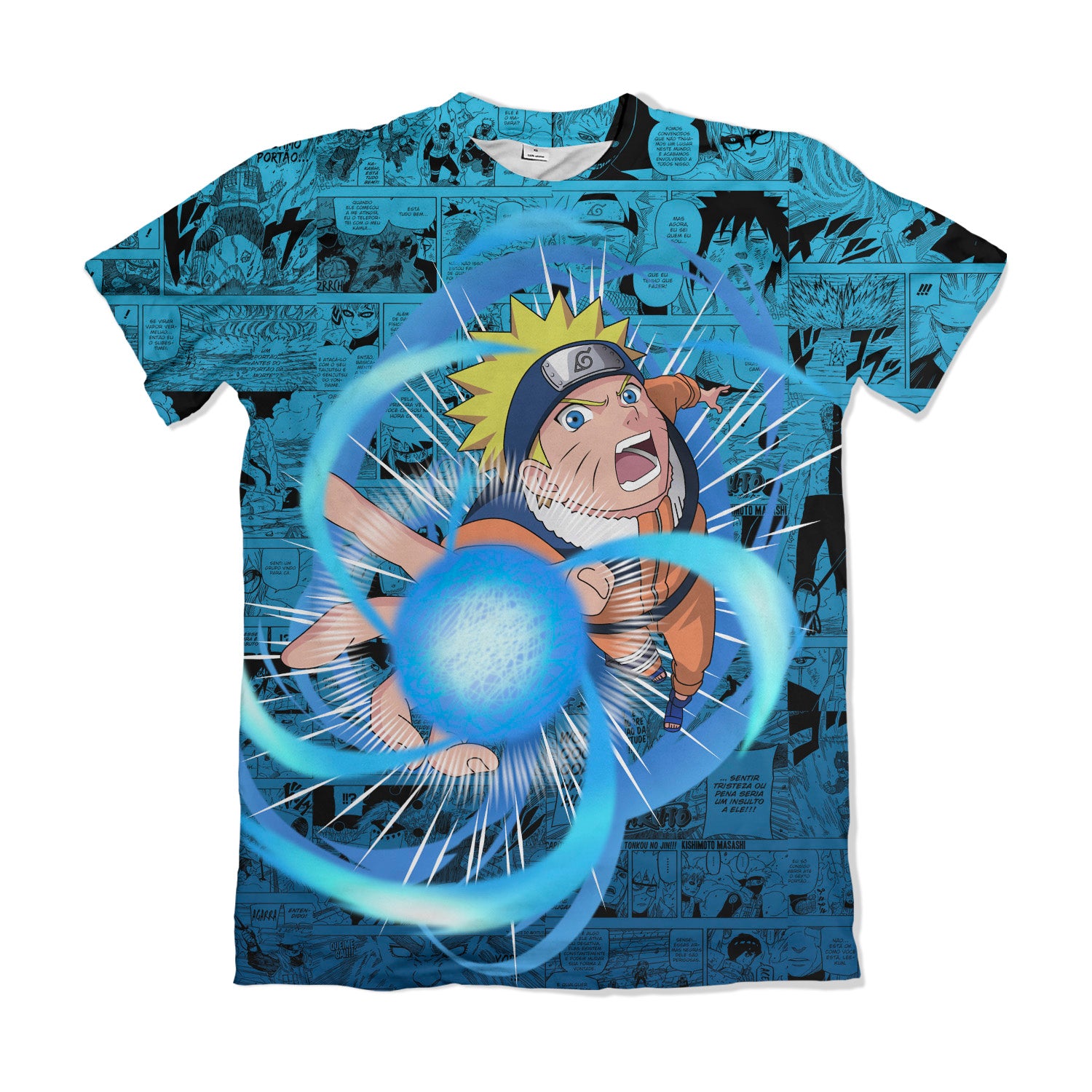 Camiseta Naruto Estampa 6 Dry-Fit Premium Unissex
