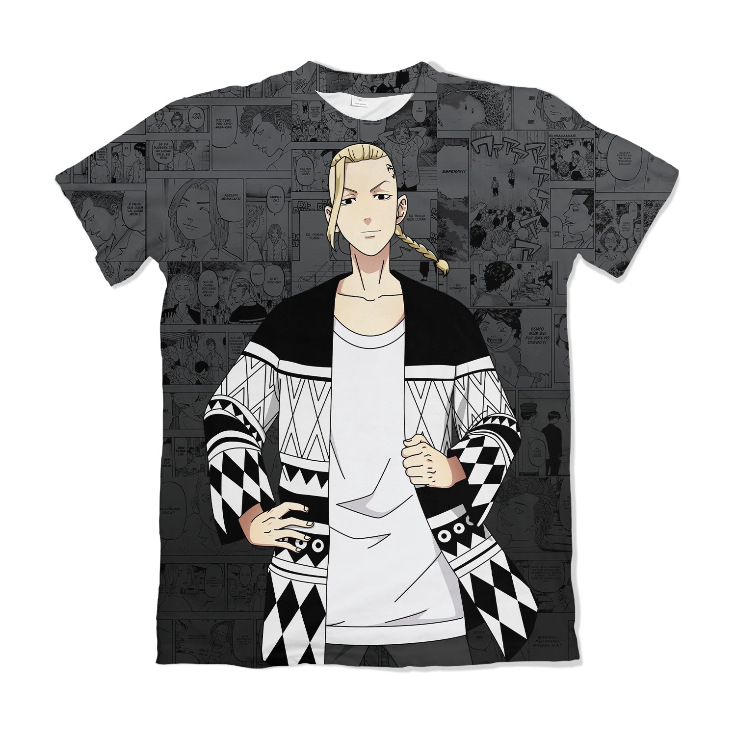 Camiseta Tokyo Revengers Ken Ryuguji Draken – Dry-Fit Premium Unissex | Swit Store