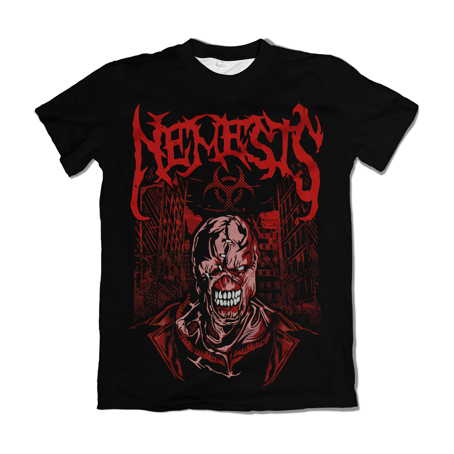 Camiseta Resident Evil Nemesis – Dry-Fit Premium Unissex | Swit Store