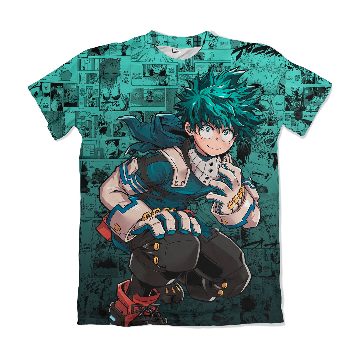 Camiseta Boku No Hero Deku – Dry-Fit Premium Unissex | Swit Store