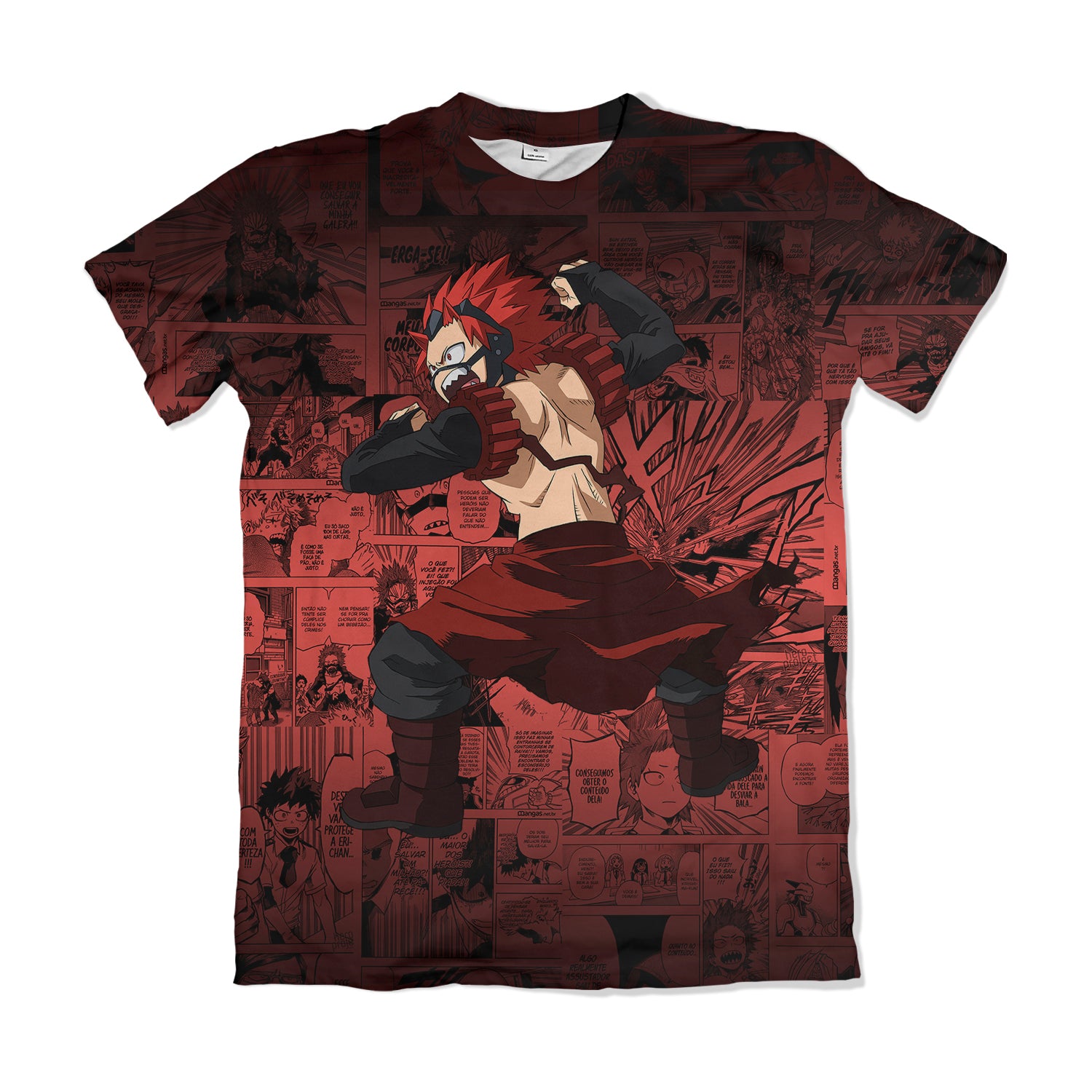 Camisa Boku no Hero - Kirishima Mangá 2
