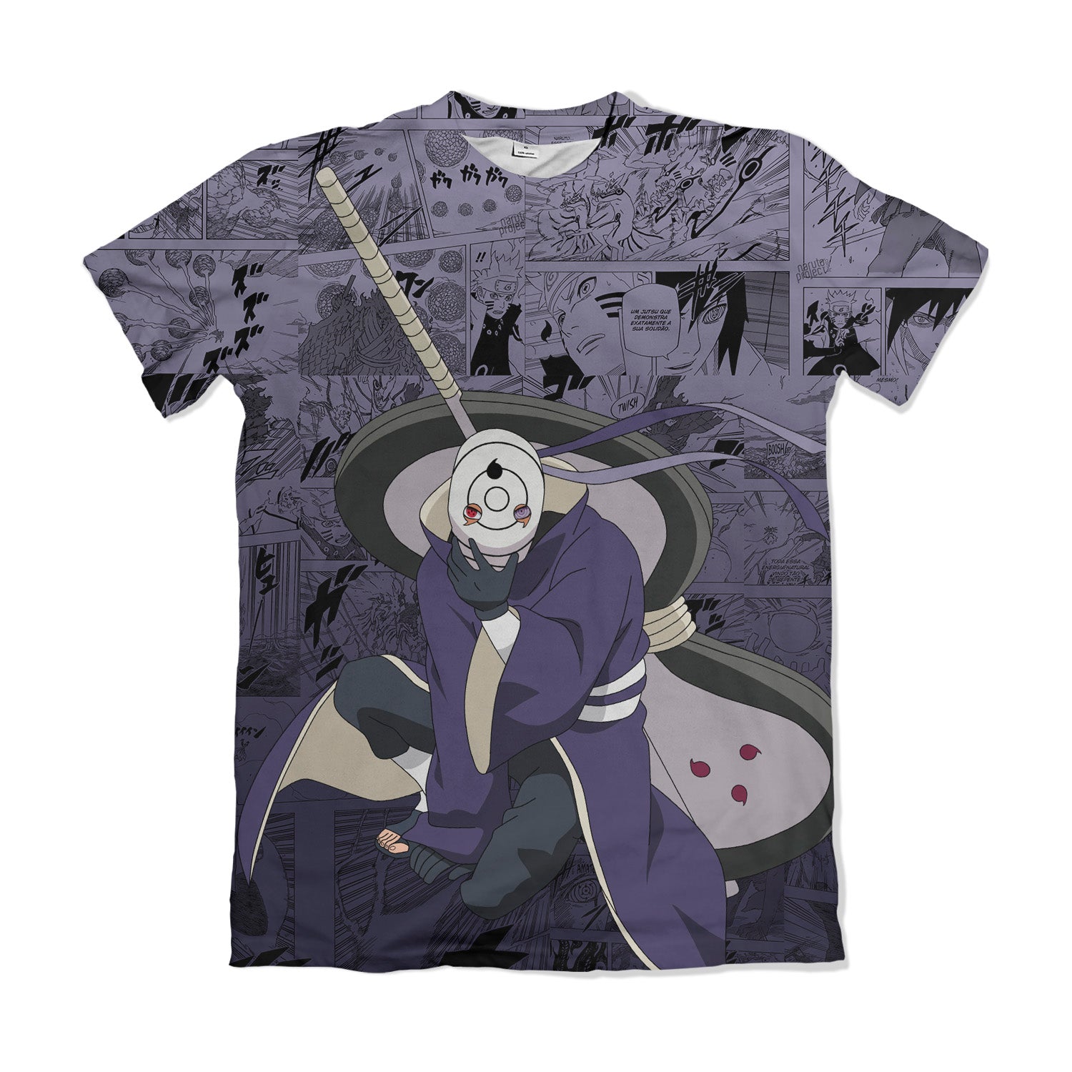 Camiseta Naruto Tobi – Dry-Fit Premium Unissex | Swit Store