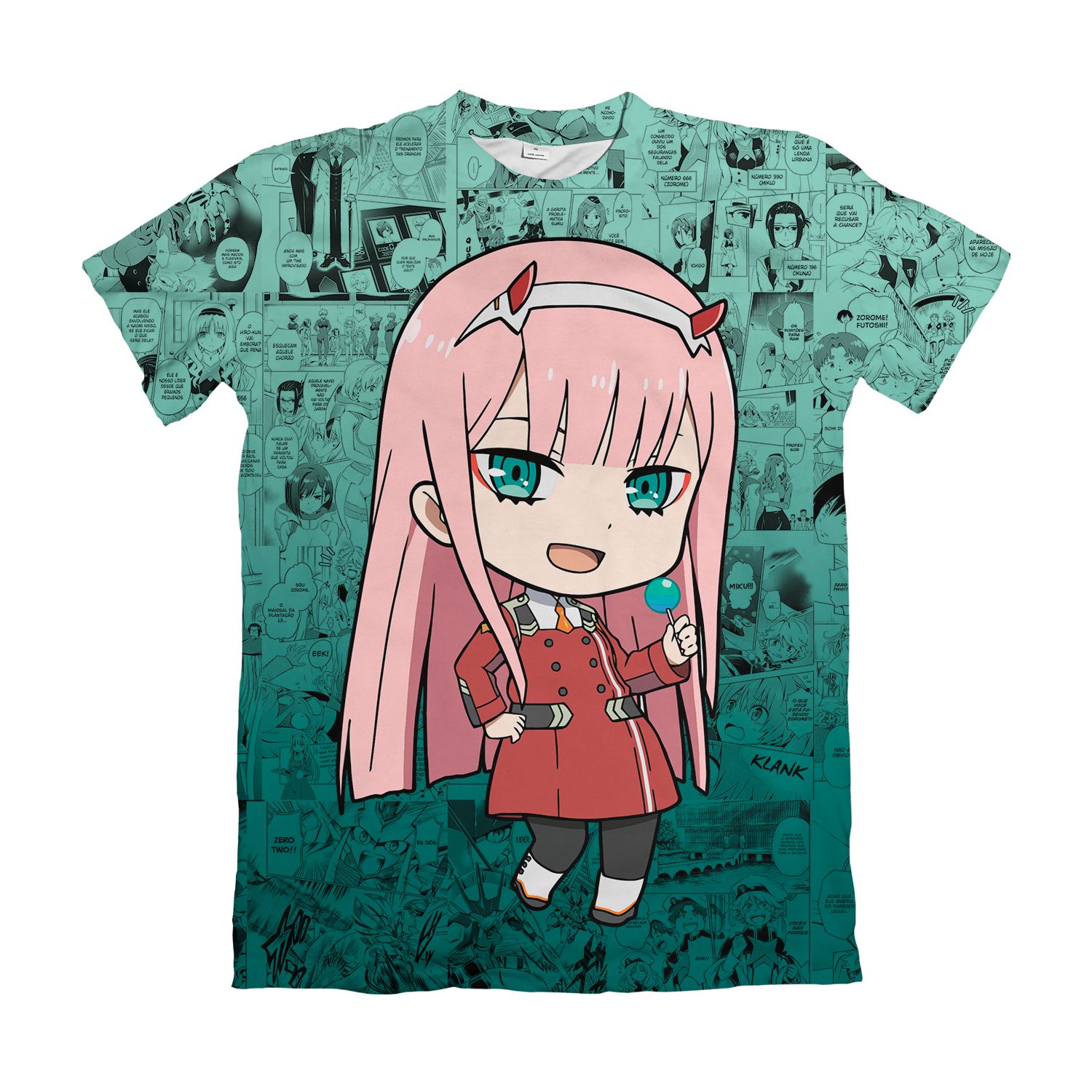 Camiseta Darling In The Franxx Modelo – Dry-Fit Premium Unissex | Swit Store