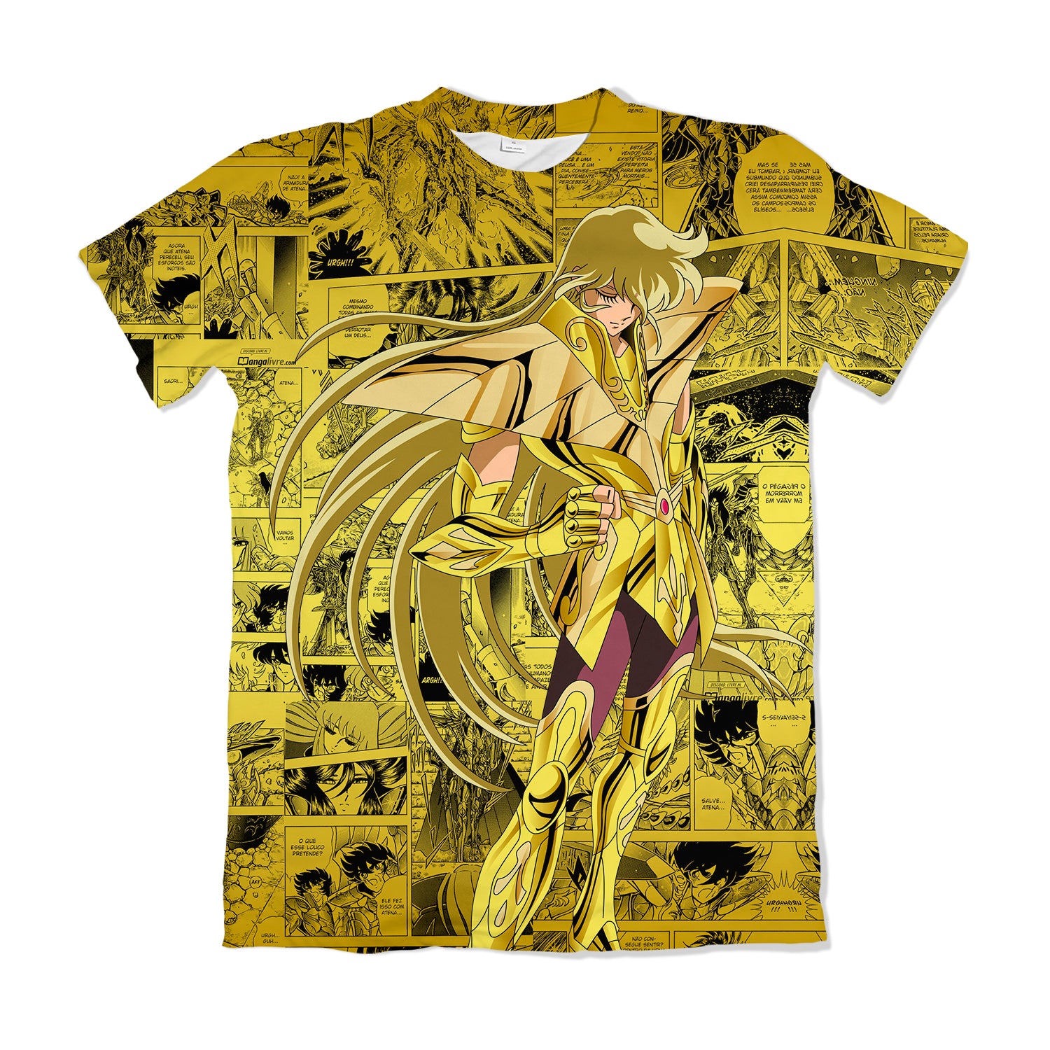 Camiseta Cavaleiros Do Zodiaco Exclusiva Virgem – Dry-Fit Premium Unissex | Swit Store