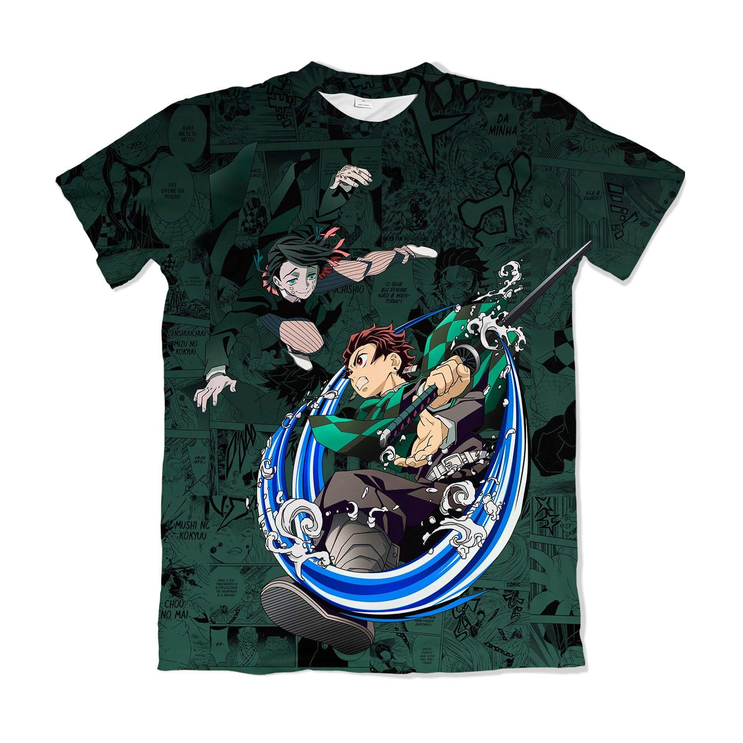 Camiseta Kimetsu no Yaiba Filme – Rengoku | Dry Fit Premium Unissex