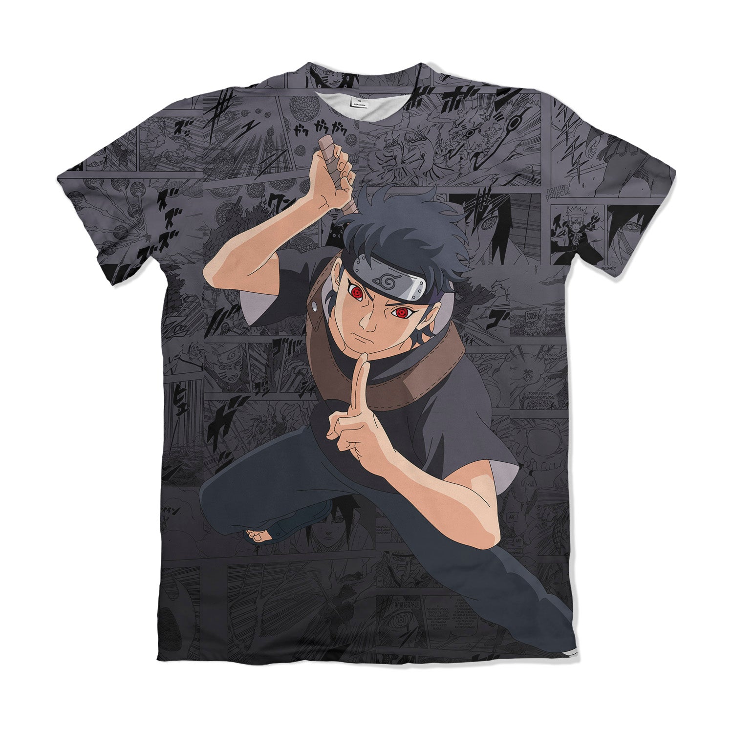 Camiseta Naruto Shisui – Dry-Fit Premium Unissex | Swit Store