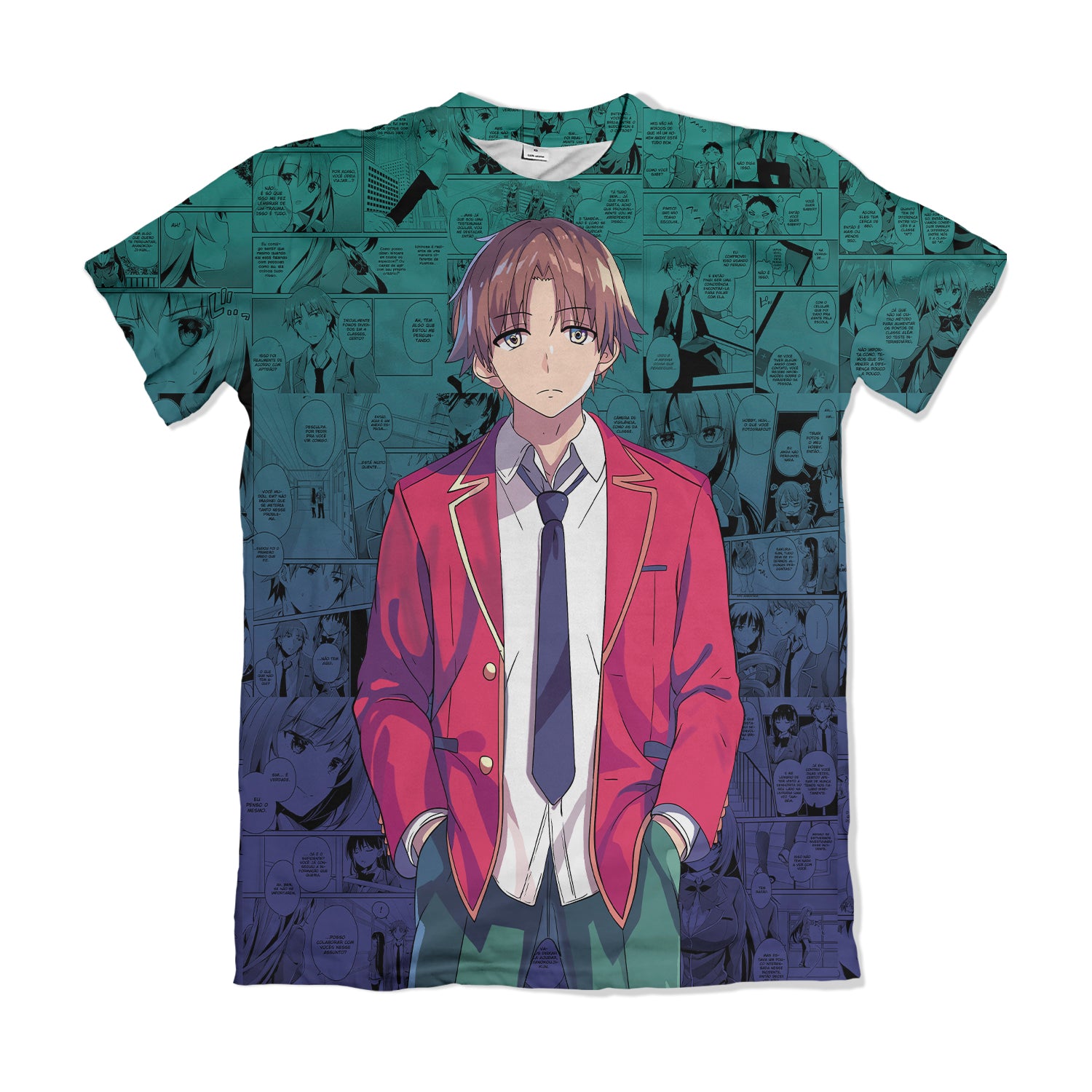 Camiseta Classroom Of The Elite Kiyotaka Ayanokoji – Dry-Fit Premium Unissex | Swit Store