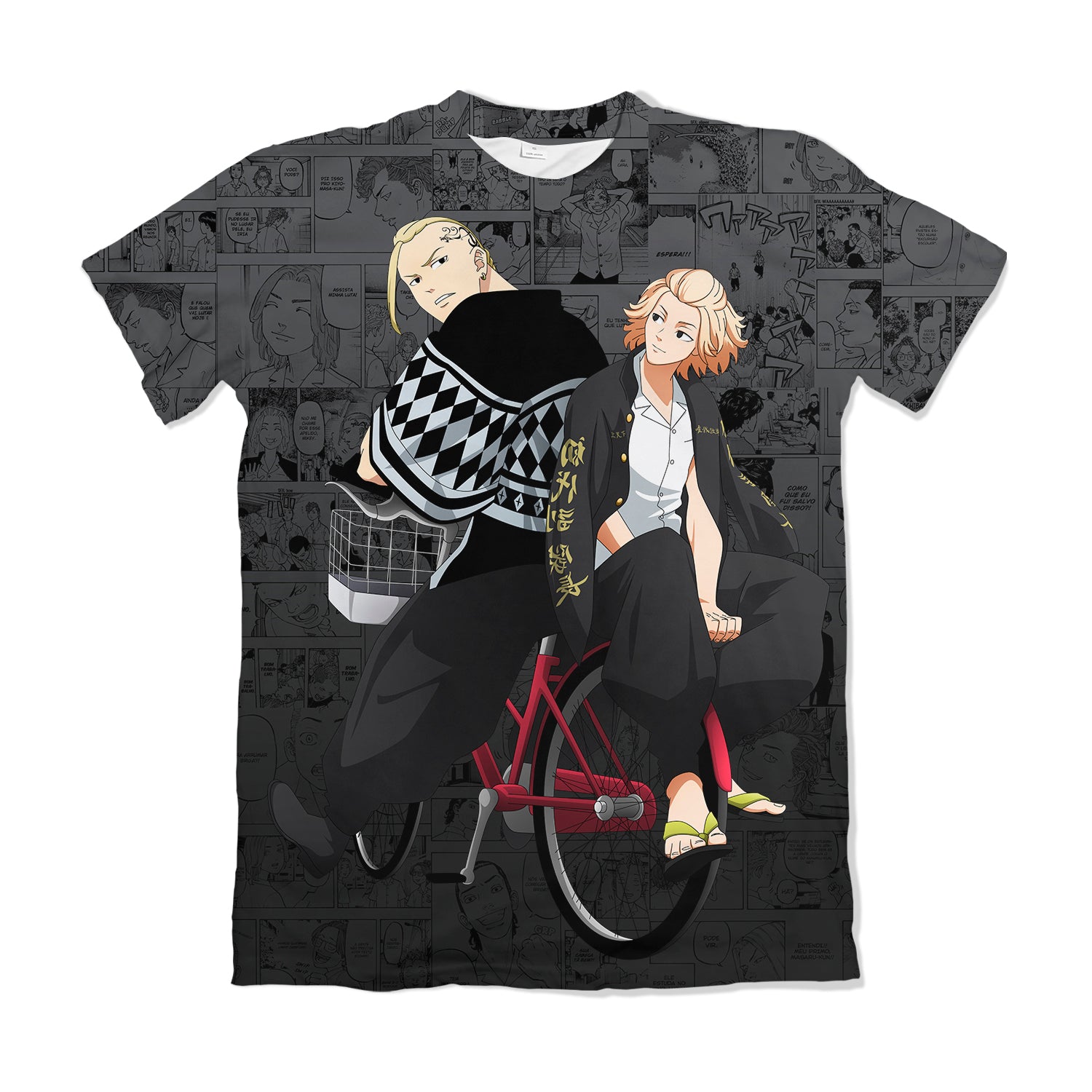 Camiseta Tokyo Revengers Draken E Mikey – Dry-Fit Premium Unissex | Swit Store