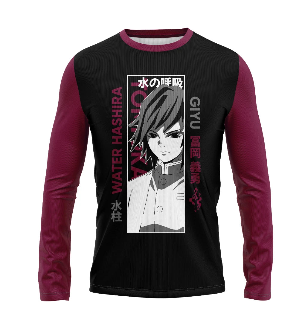 Camisa Manga Longa Kimetsu no Yaiba Filme – Edição Especial | Dry Fit Premium Unissex