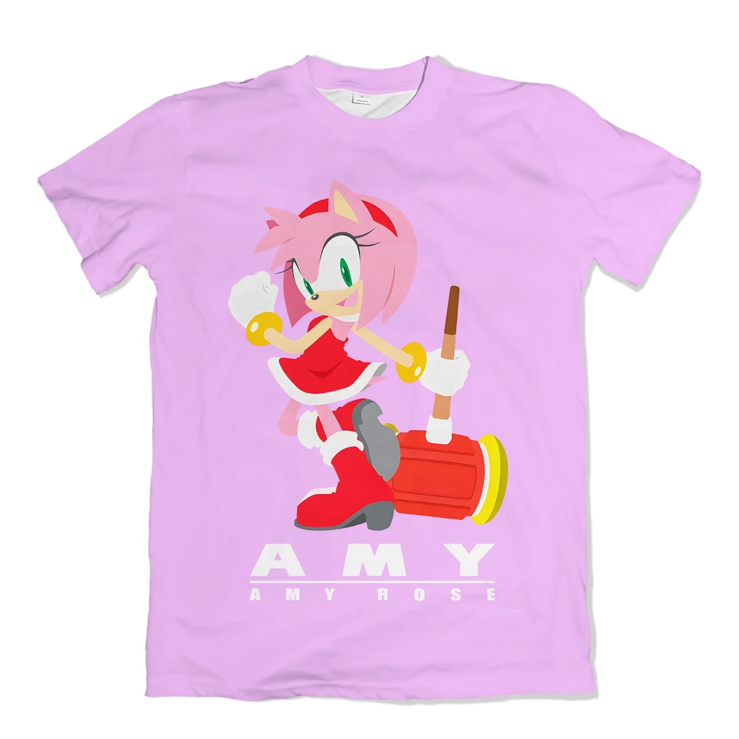 Camiseta Sonic Amy Rose – Dry-Fit Premium Unissex | Swit Store