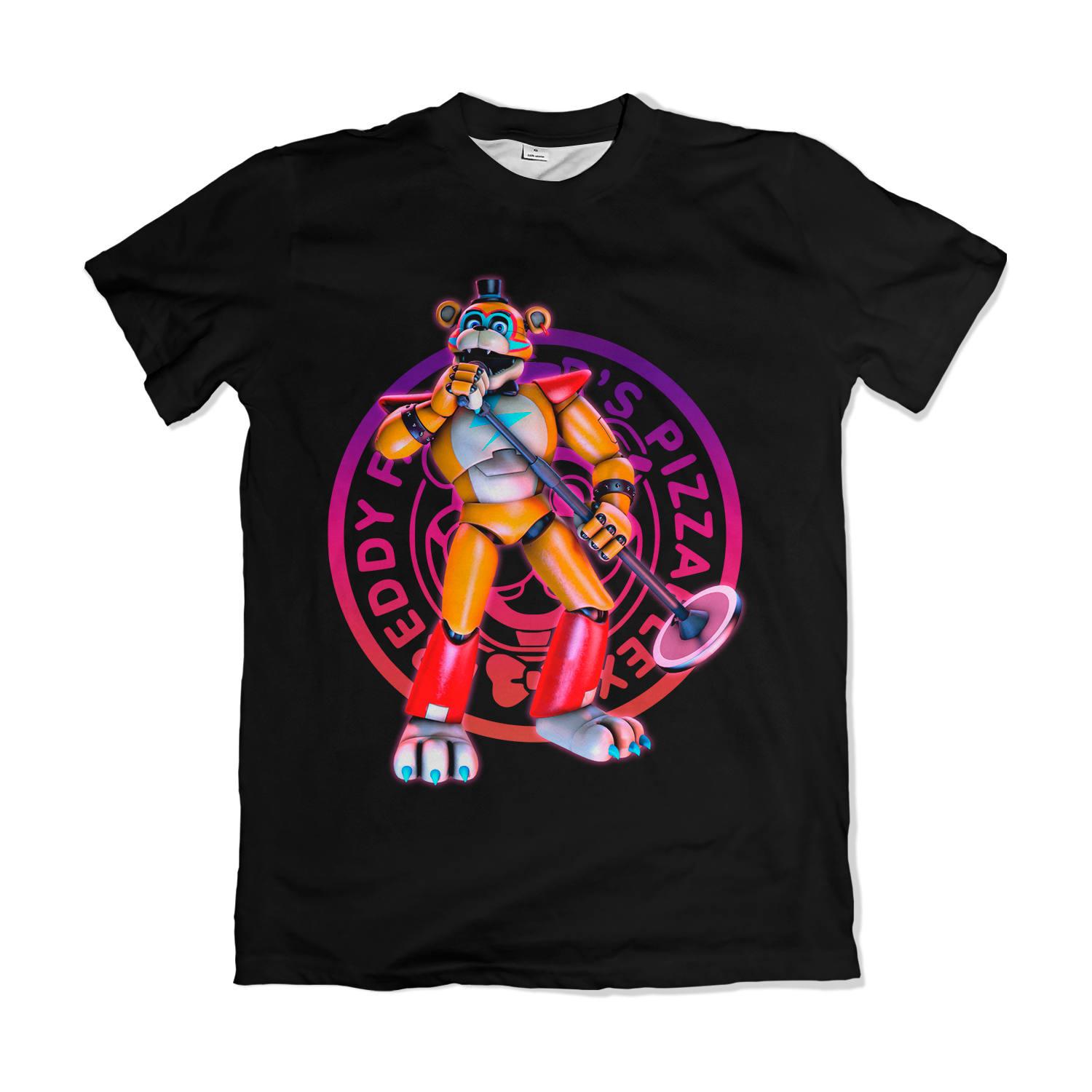 Camisa Five Nights at Freddy's - Glamrock Freddy