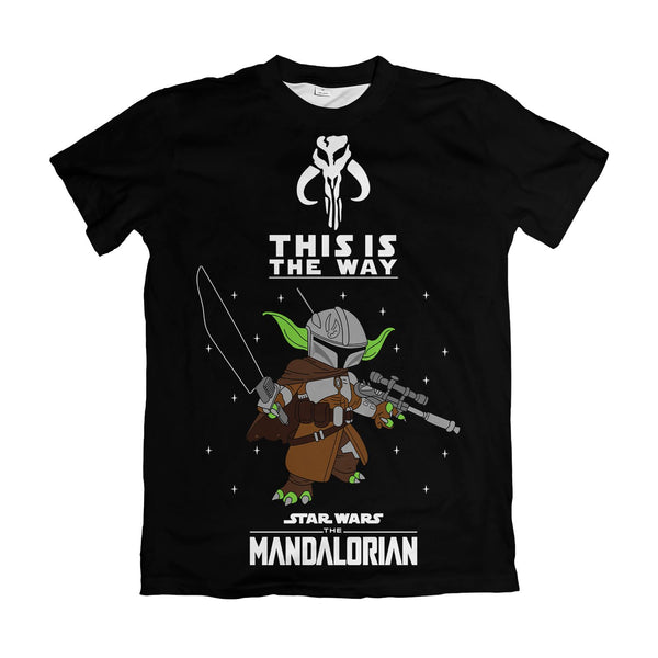 Camiseta The Mandalorian This Is The Way Grogu Armado
