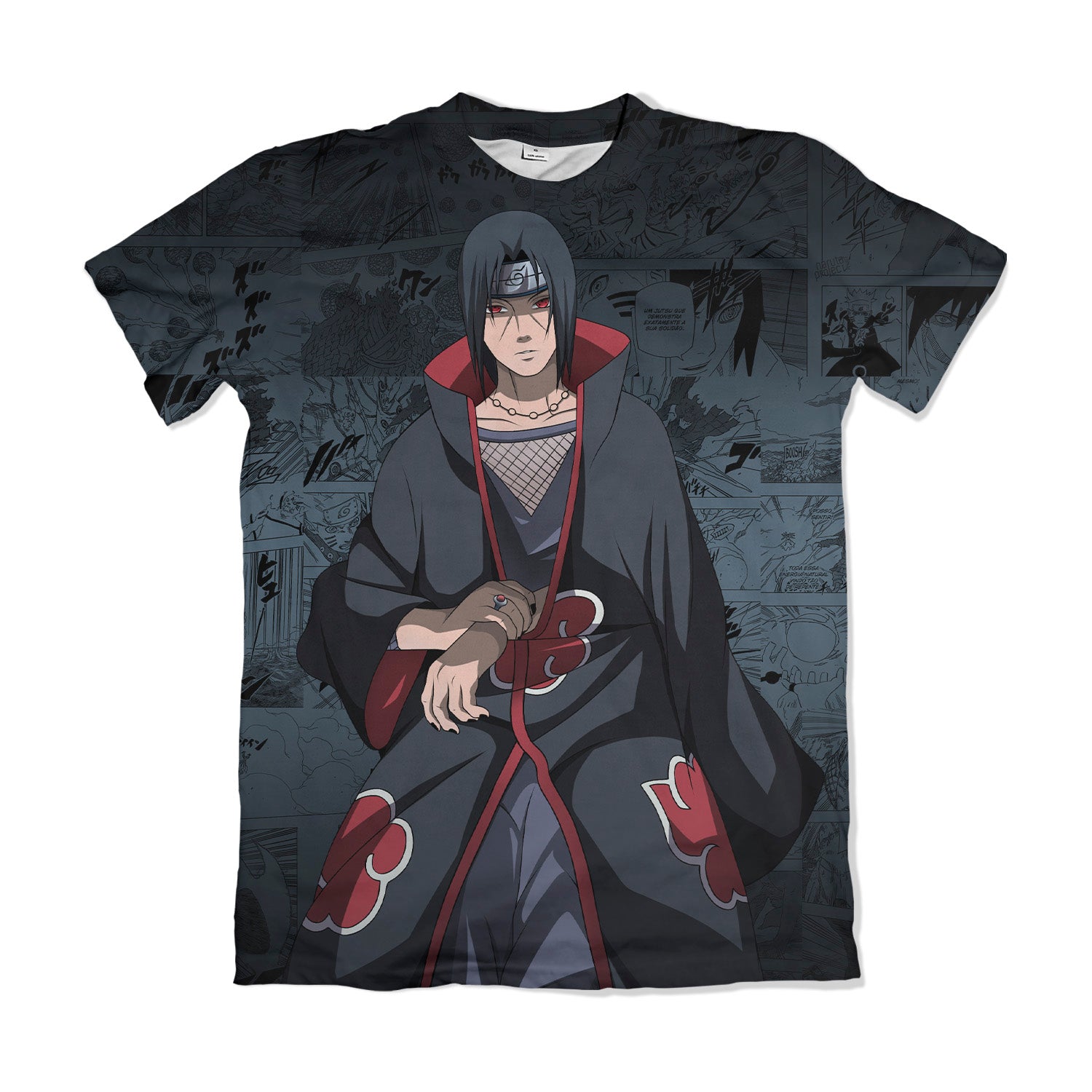 Camiseta Naruto Itachi – Dry-Fit Premium Unissex | Swit Store