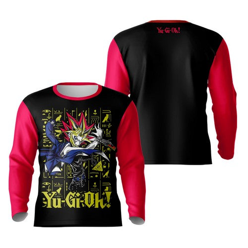 Camiseta Manga Longa Yugioh – Dry-Fit Premium Unissex | Swit Store