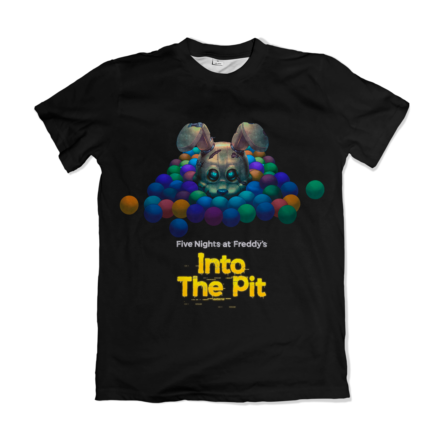 Camisa Five Nights at Freddy's - ANOMALIA INTO THE PIT