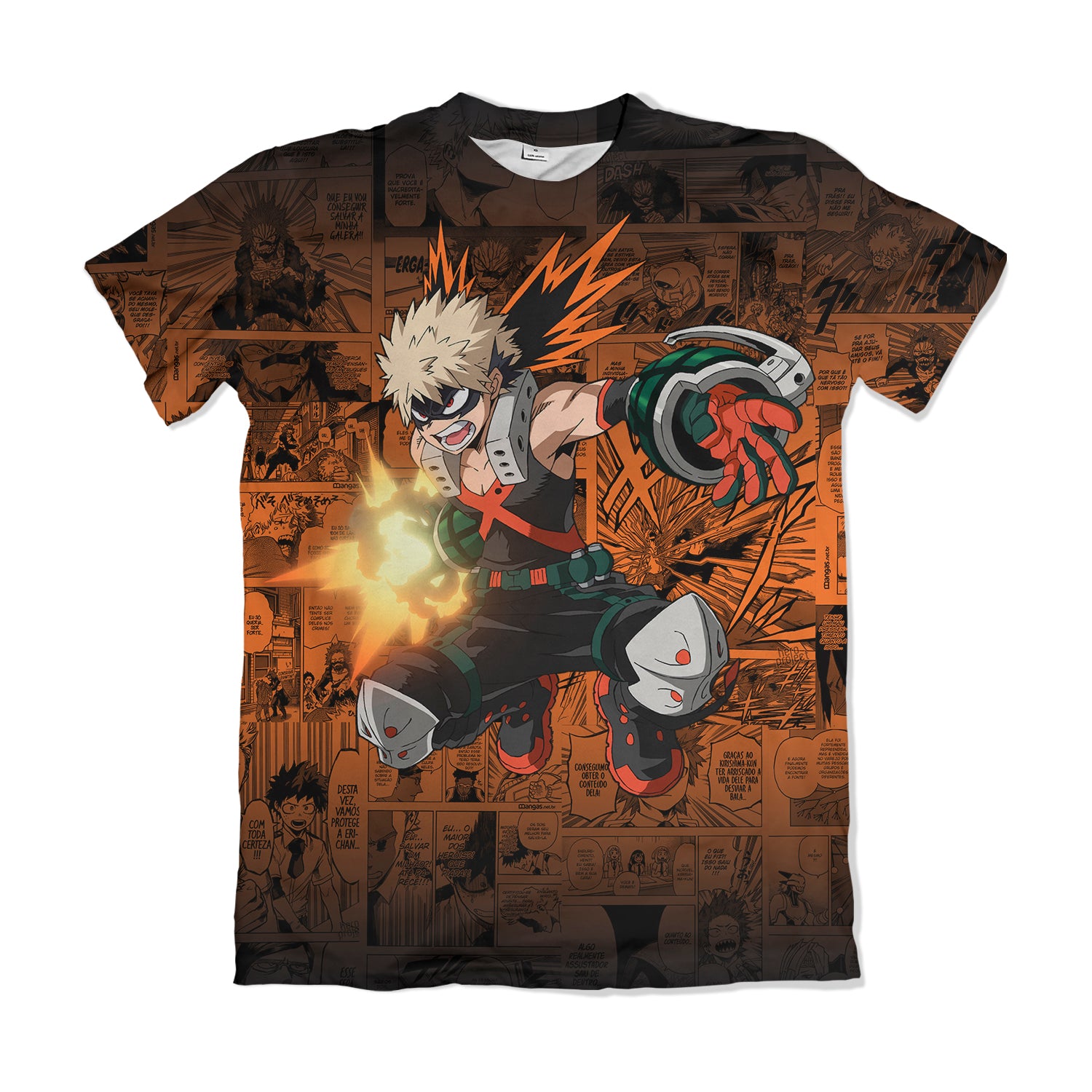 Camisa Boku no Hero - Bakugo Mangá 2