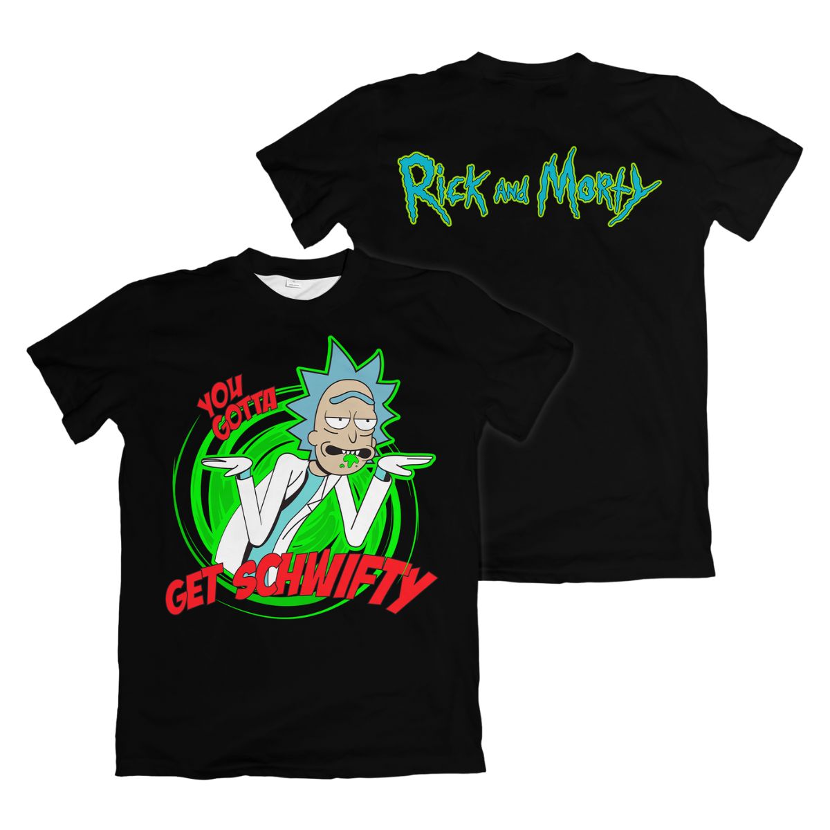 Camiseta - Rick and Morty - Preta 4