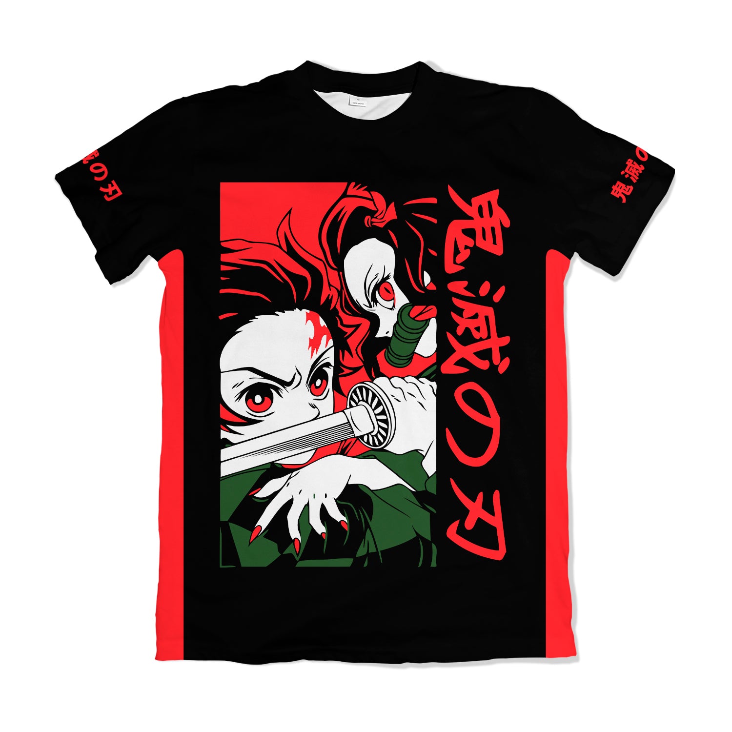 Camiseta Kimetsu no Yaiba Filme – Tanjiro & Nezuko | Dry Fit Premium Unissex