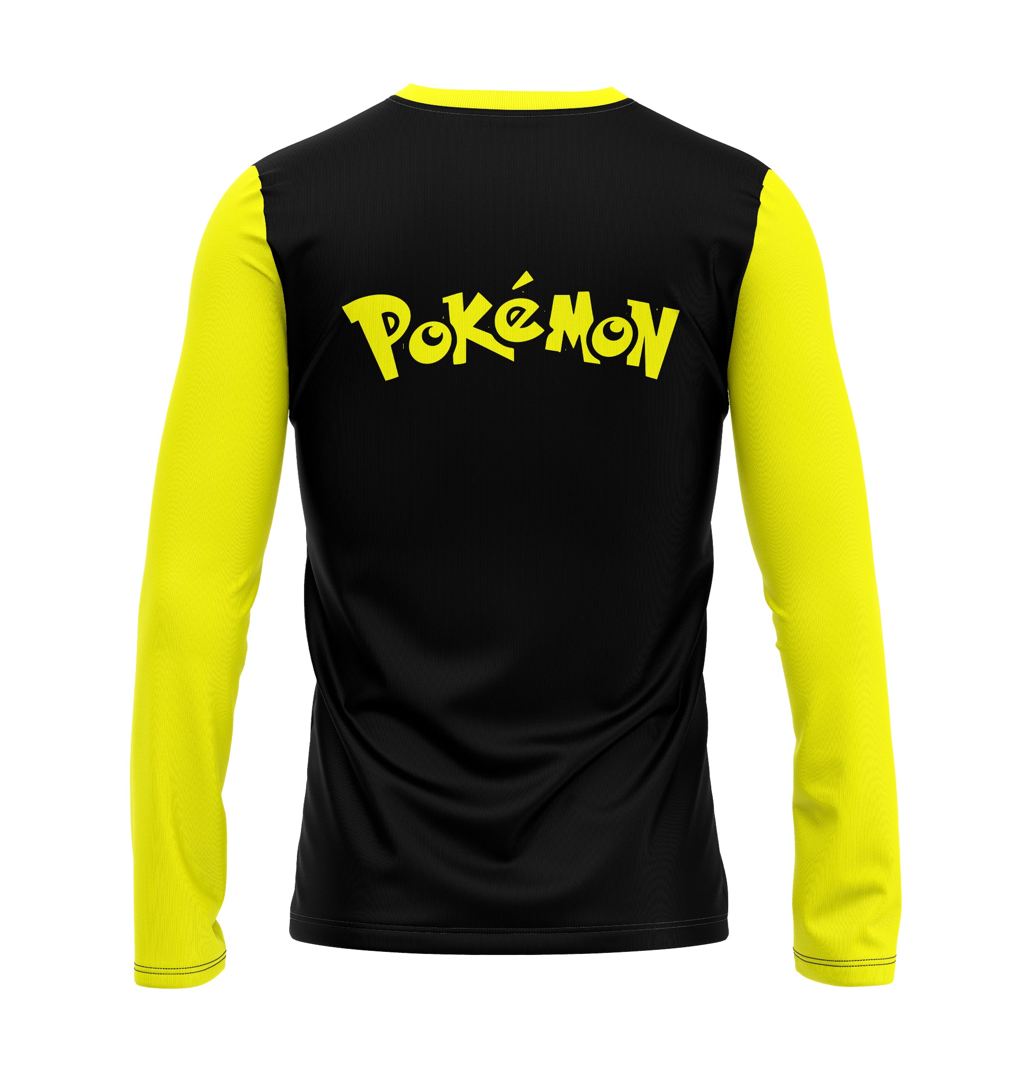 Camisa Manga Longa -  Pokemon  -  Pikachu