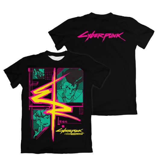 Camiseta Cyberpunk 2077 Estampa 5 Dry-Fit Premium Unissex