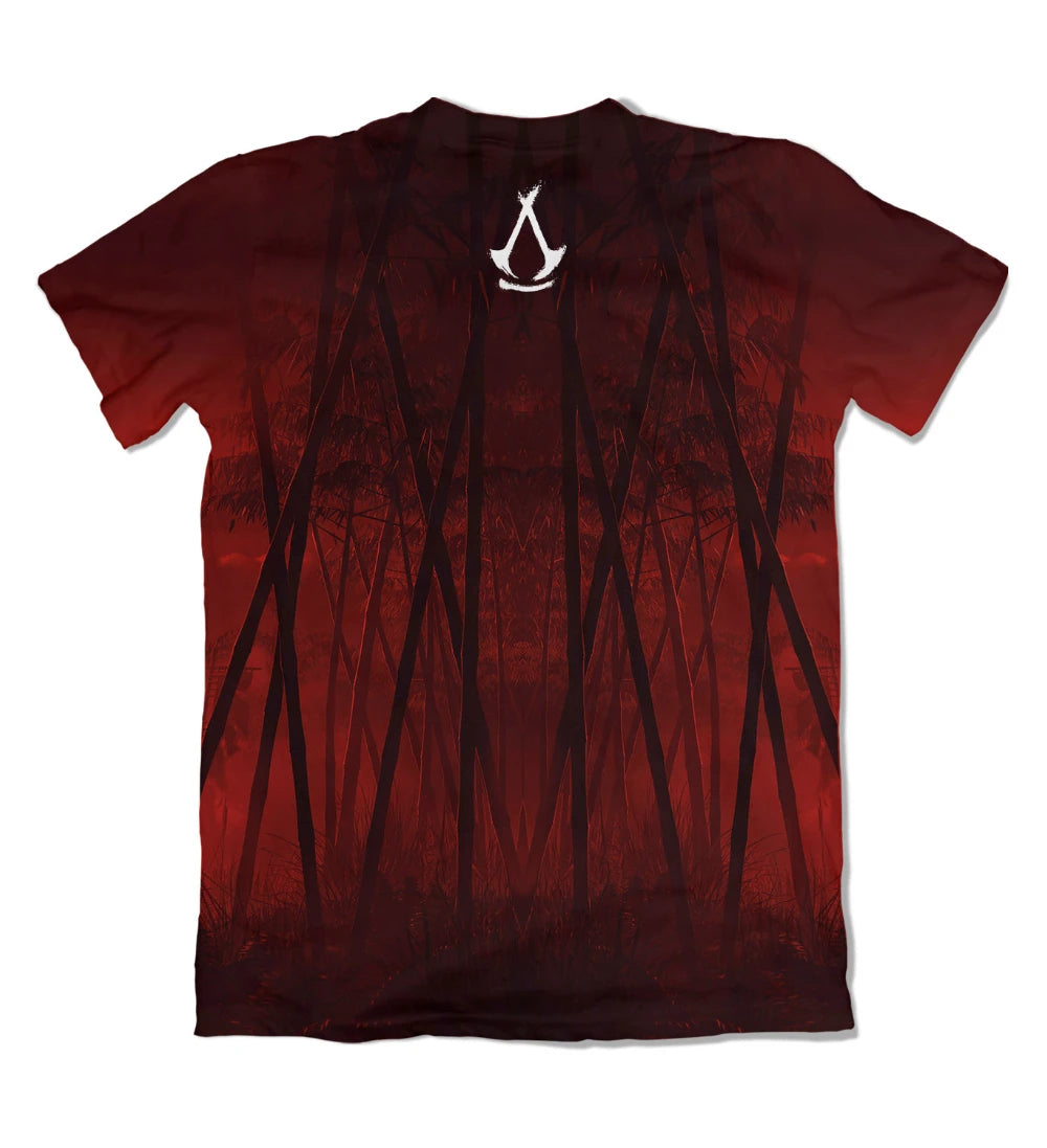 Camisa Assassin's Creed Shadows - Camisa 1 - Vermelha