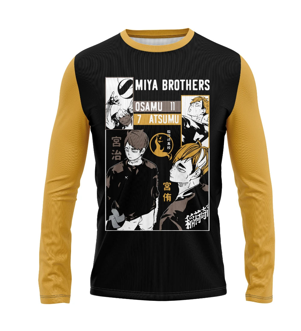 Camisa Manga Longa -  Haikyuu  -  Fukurodani