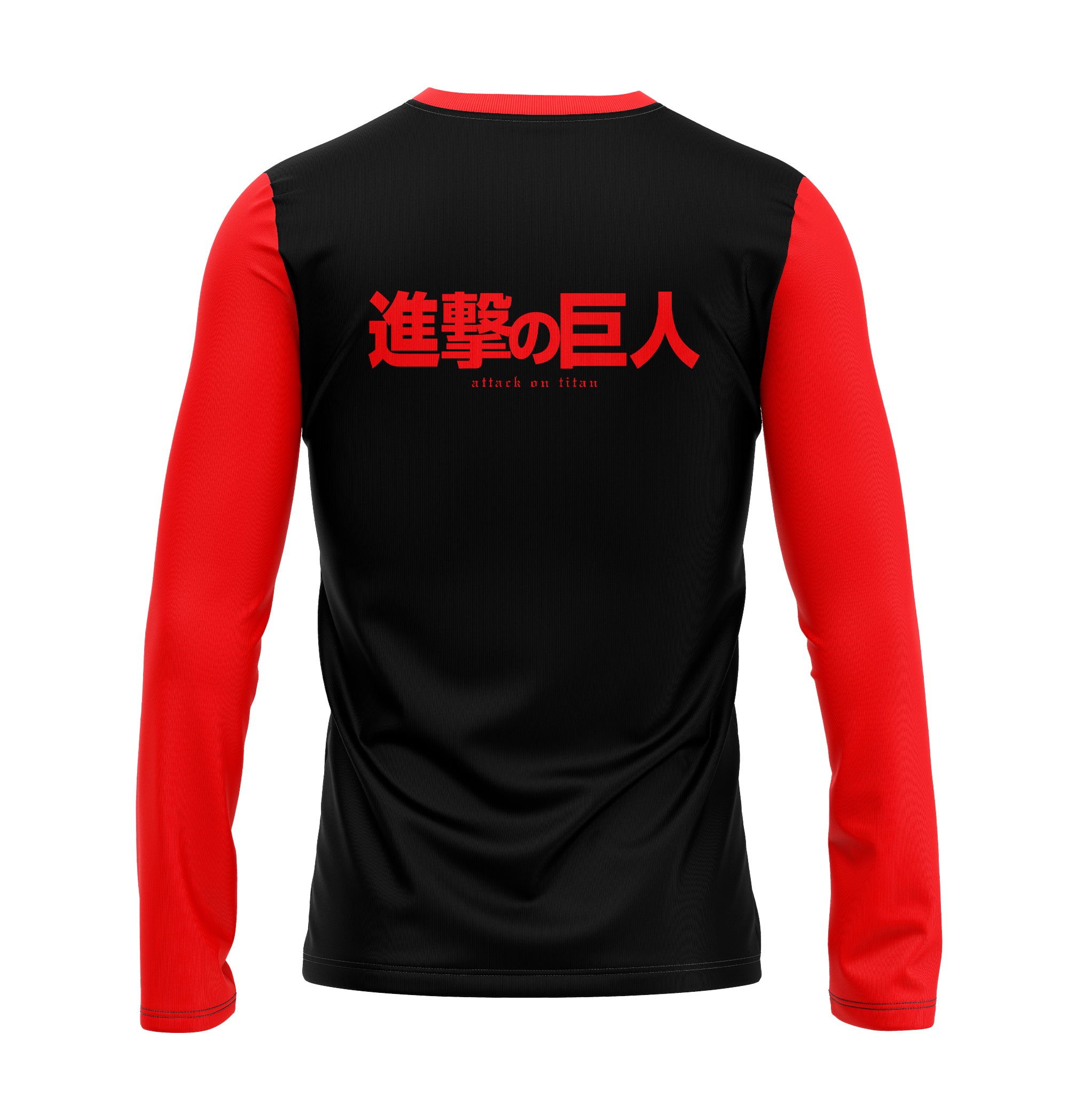 Camisa Manga Longa -  Attack on Titan - Eren 3