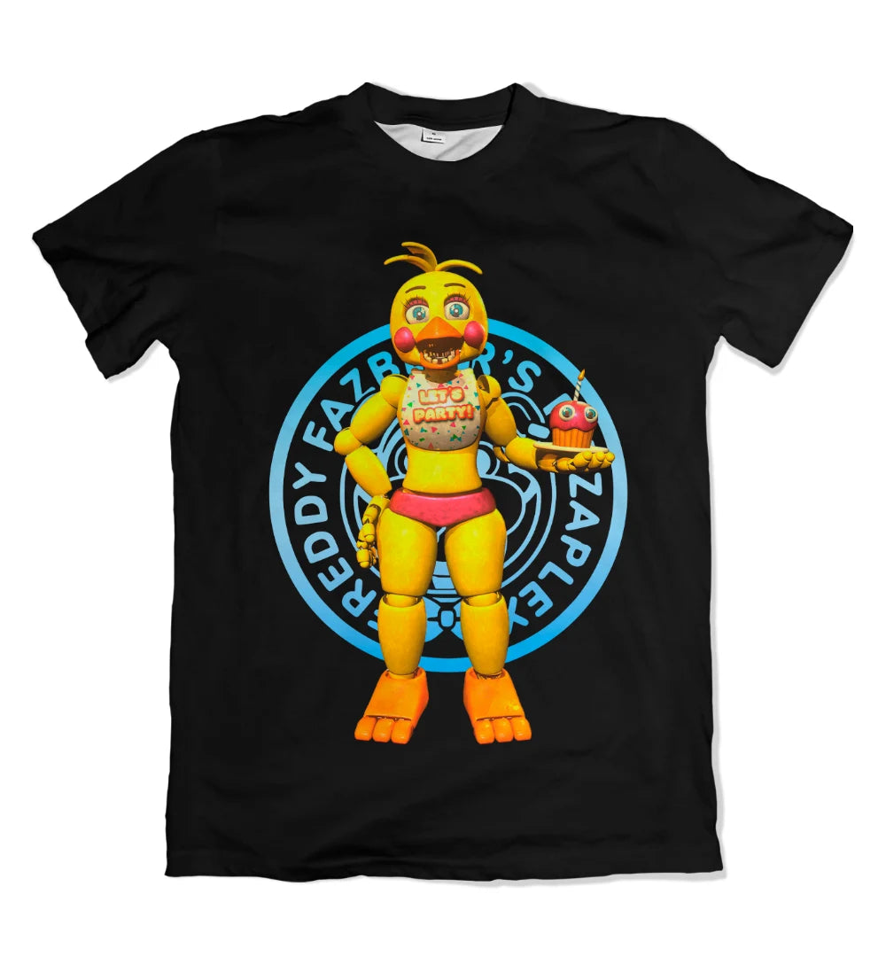 Camisa Five Nights at Freddy's - TOY CHICA