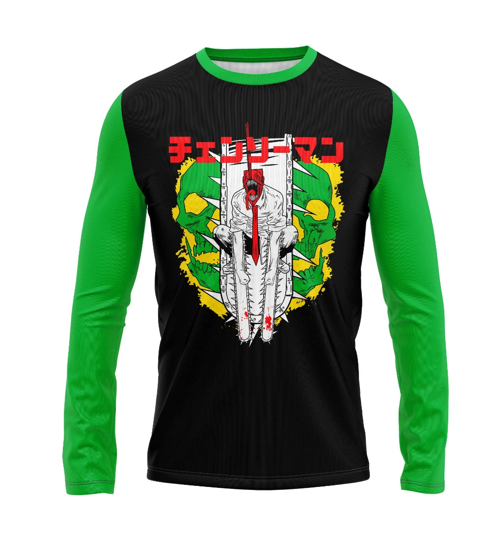 Camisa Manga Longa -  Chainsaw Man   -  Denji
