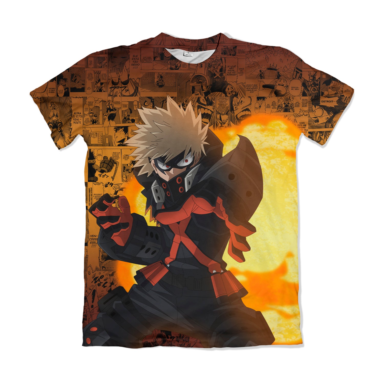 Camisa Boku no Hero - Bakugo Mangá 1