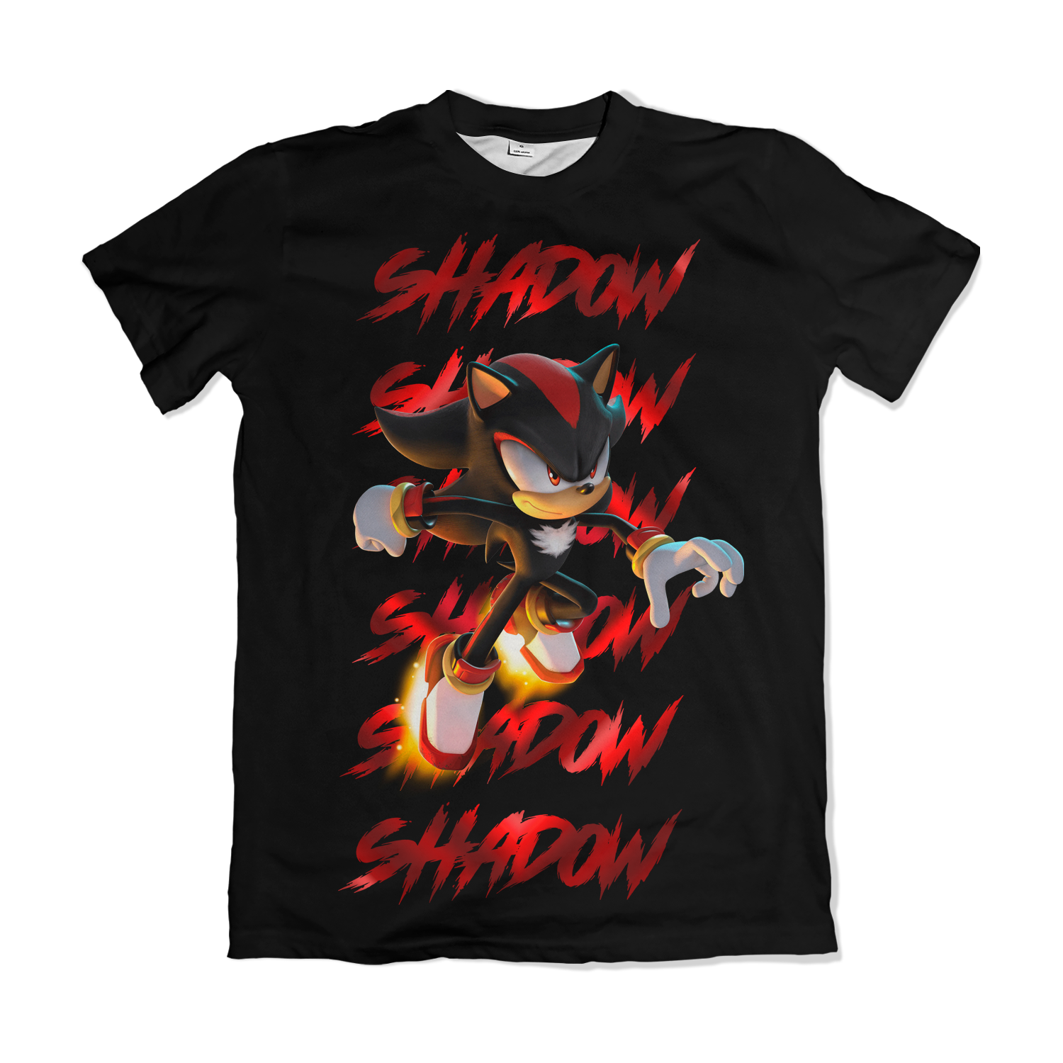 Camiseta Sonic Shadow The Hedgehog – Dry-Fit Premium Unissex | Swit Store
