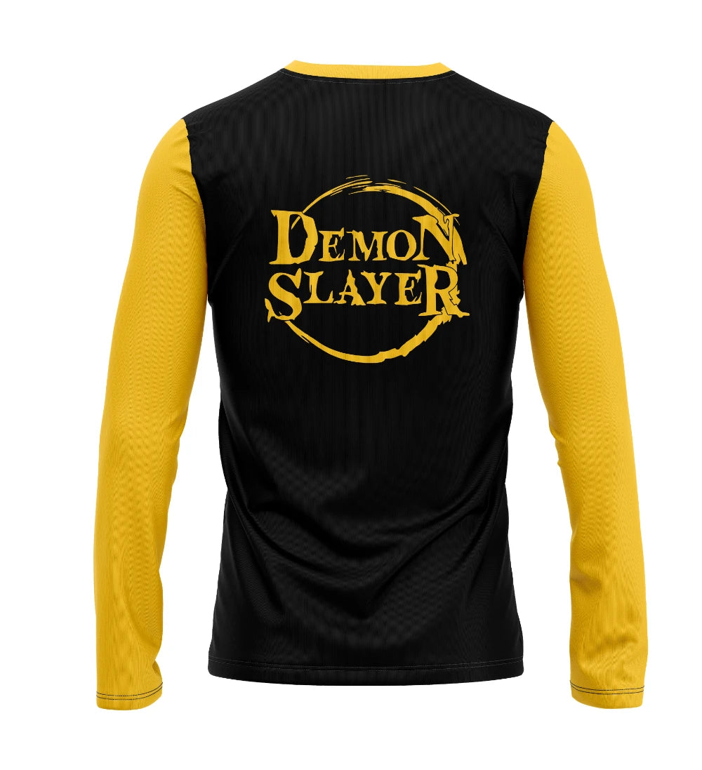 Camisa Manga Longa Kimetsu no Yaiba Filme – Zenitsu | Dry Fit Premium Unissex