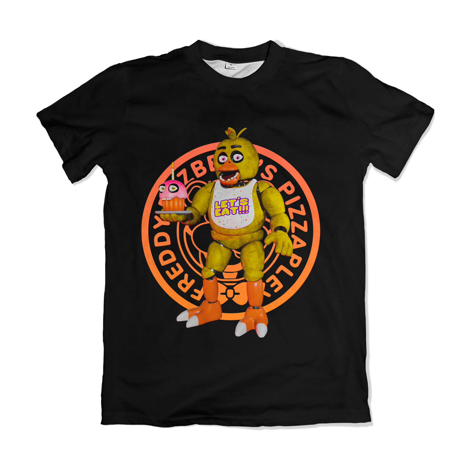 Camisa Five Nights at Freddy's - Chica Clássica