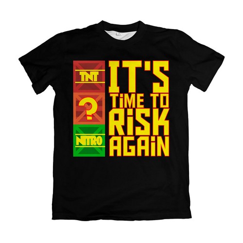 Camiseta Crash Bandicoot It's Time to Risk Again