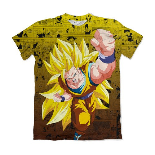 Camiseta Dragon Ball Goku – Dry-Fit Premium Unissex | Swit Store