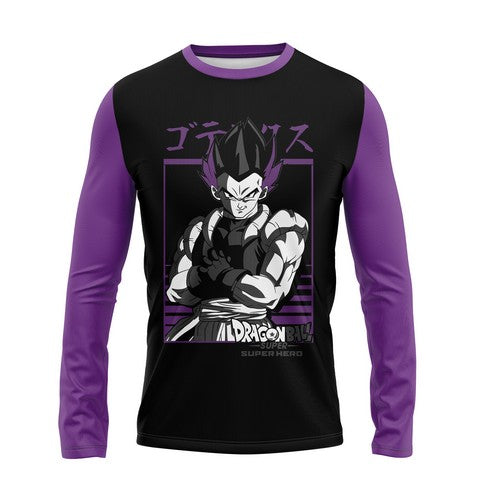 Camiseta Manga Longa Dragon Ball Gotenks – Dry-Fit Premium Unissex | Swit Store