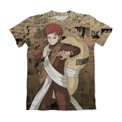 Camiseta Naruto Gaara – Dry-Fit Premium Unissex | Swit Store